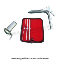 Hegar uterine dilator 3 pieces set,3-4, 7-8, 11-12, grave large, collin large